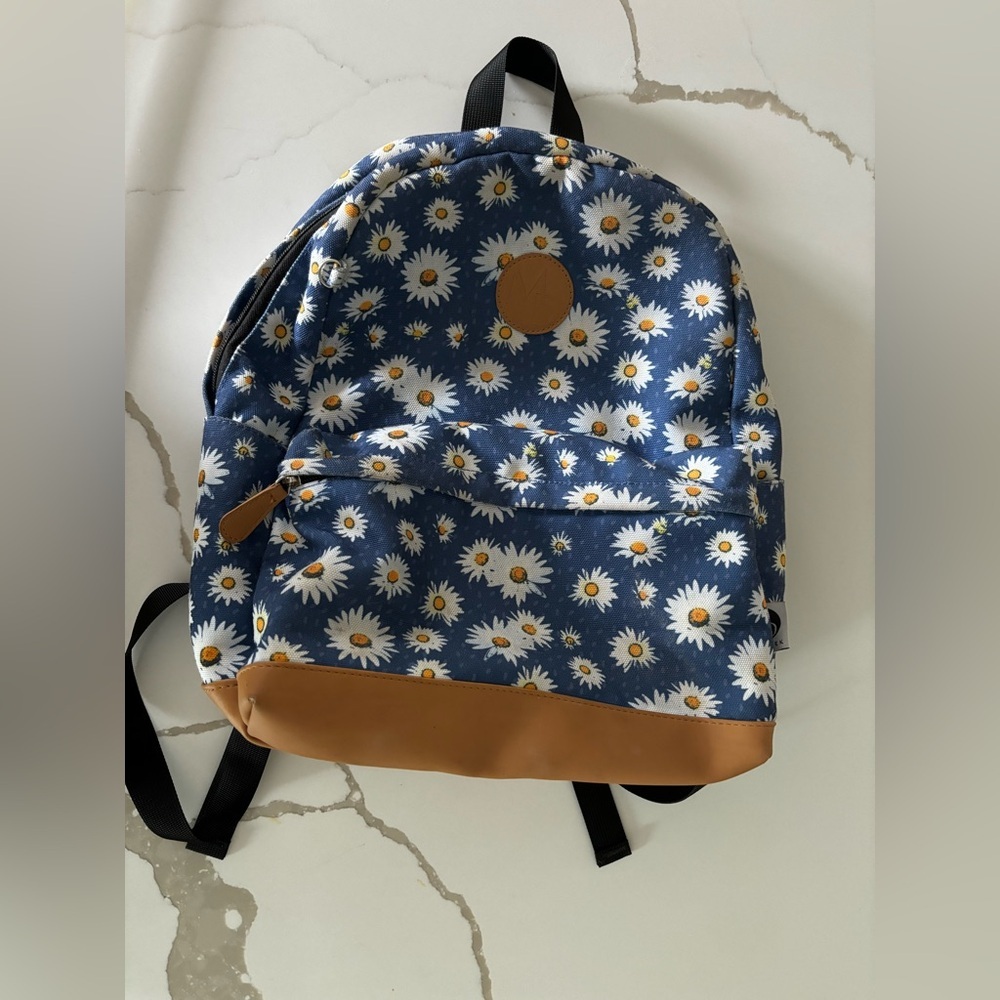 Blue Sunflower Backpack